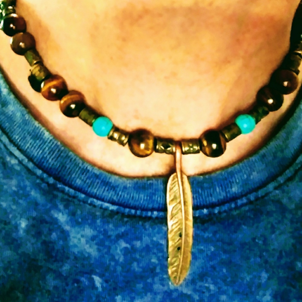 Tigers Eye Necklace or Bracelet.